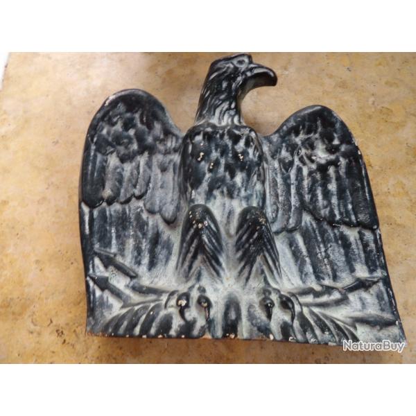 grande Aigle imp�riale fonte peinte premier second empire Napol�on empereur des Fran�ais poid 6.5kg