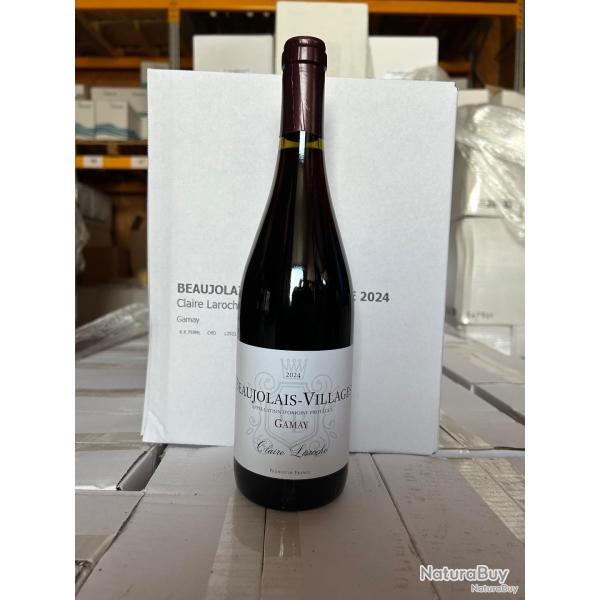 Carton de vin 2024 Claire Laroche Beaujolais-Villages Gamay