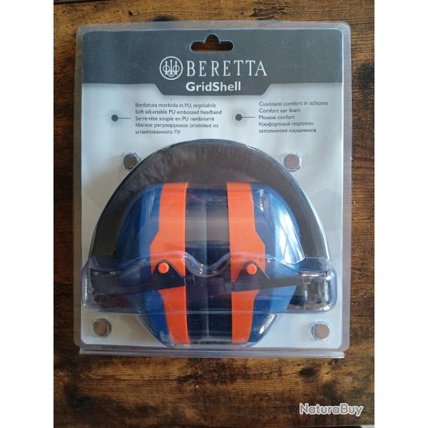 Casque antibruit beretta gridshell