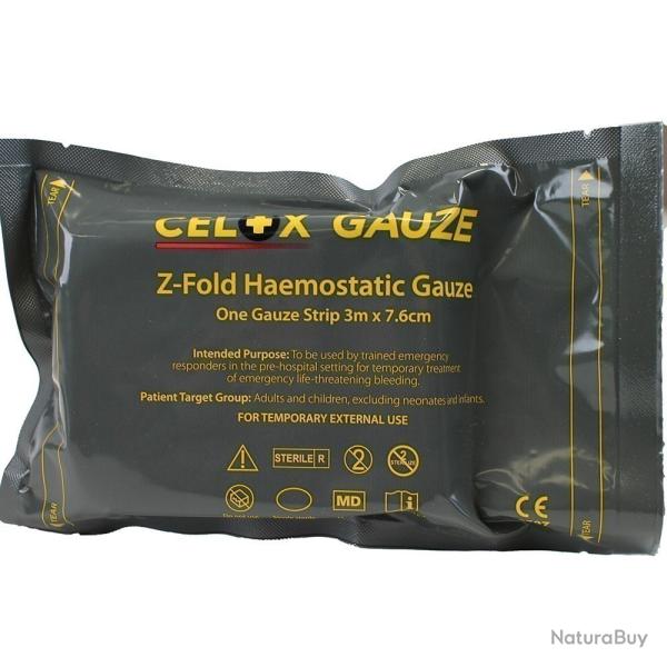 Bande de gaze h�mostatique - Celox� - 3oo cm