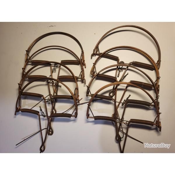 Lot 8  pieges a souris   en cuivre neuf