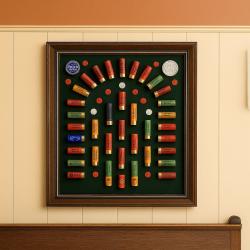 Cadre de cartouches Anglaises, disposition en arche