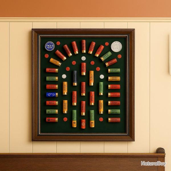 Cadre de cartouches Anglaises, disposition en arche