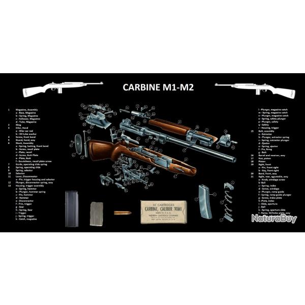 Tapis de nettoyage Carbine M1-M2