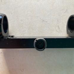 Montage de lunette monobloc de diam&egrave;tre 22 mm pour rail de 12 mm