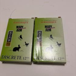 Cal 12mm subsonique Mary Arm