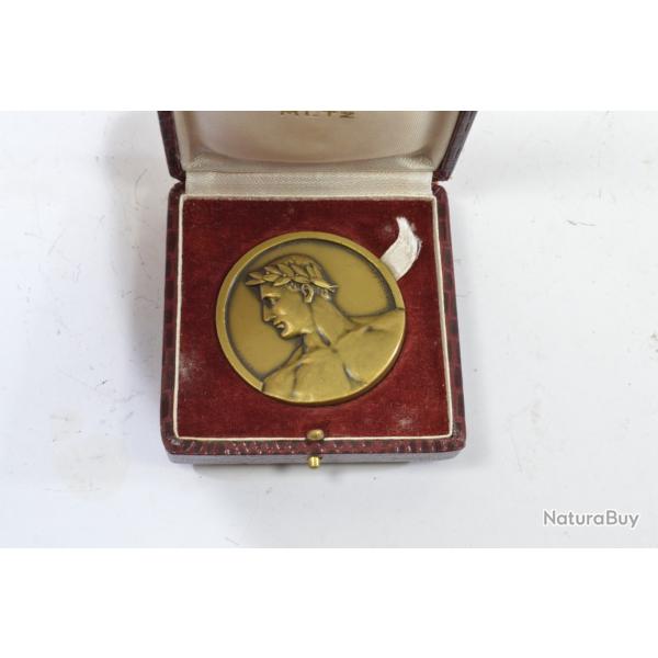 M�daille de table bronze Offert par le R�publicain Lorrain DORIER AUGIS