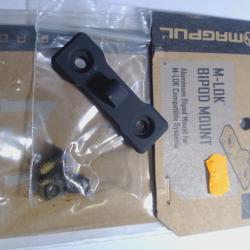 Magpul m-lok bipod mount Aluminium Montage bipied