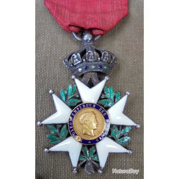 M�daille d�coration L�gion d'Honneur Napol�on III Second Empire poin�on V.Lemoine premi�re main