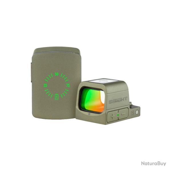 OSIGHT S - POINT ROUGE 2 MOA ET CERCLE DE 32 MOA Vert