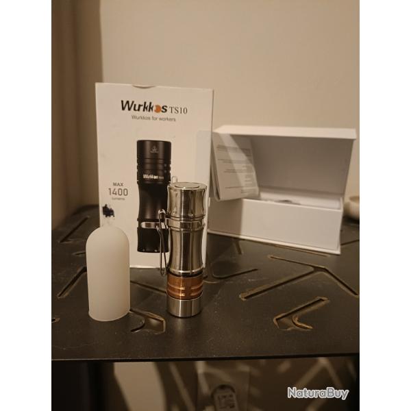 Lampe Wurkkos TS10v2 Titane/Copper