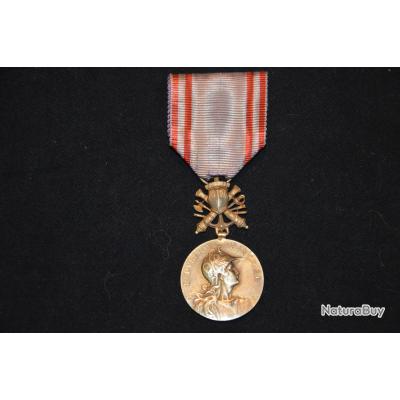 MÉDAILLE - PRÉPARATION militaire - concours gymnastique par F. Vernon