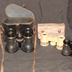 4 paires de jumelles anciennes