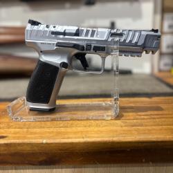 Pour la nouvelle ann&eacute;e ! Pistolet Canik SFX Rival-S Chrome - 9mm - 18 cps - CA00052