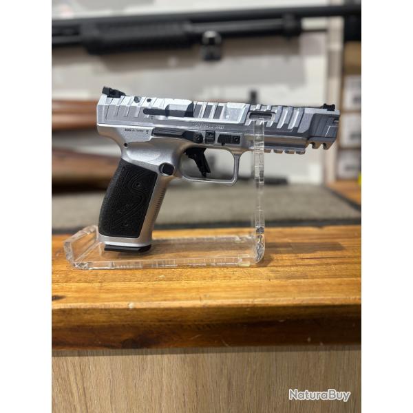 Pour la nouvelle ann�e ! Pistolet Canik SFX Rival-S Chrome - 9mm - 18 cps - CA00052