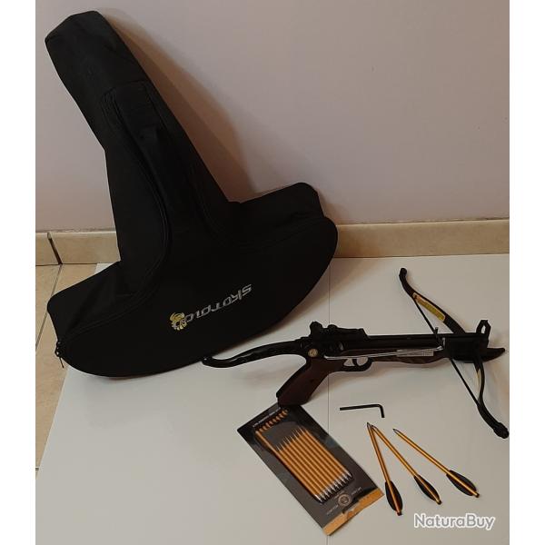 Pistolet arbal�te Cobra+ housse + 13 traits