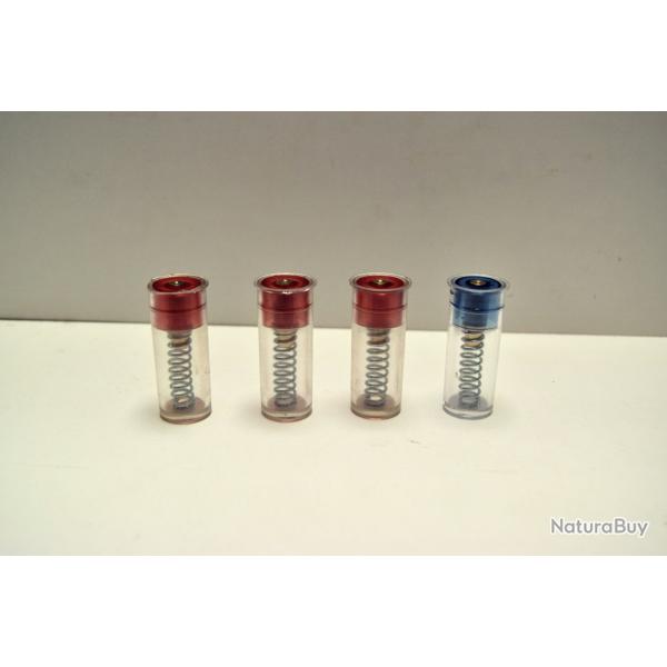Lot de 4 douilles amortisseurs ABS - Cal. 12