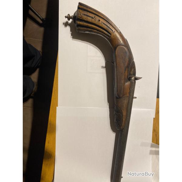 Pistolet de duel longueur 35 cm
