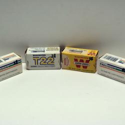 Lot de 4 boites de munitions - Cal. 22 LR