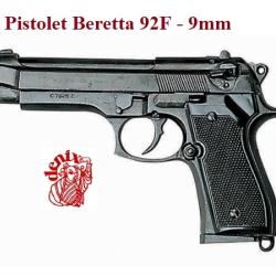 R&eacute;plique  Pistolet Beretta 92F Noir - 9 mm