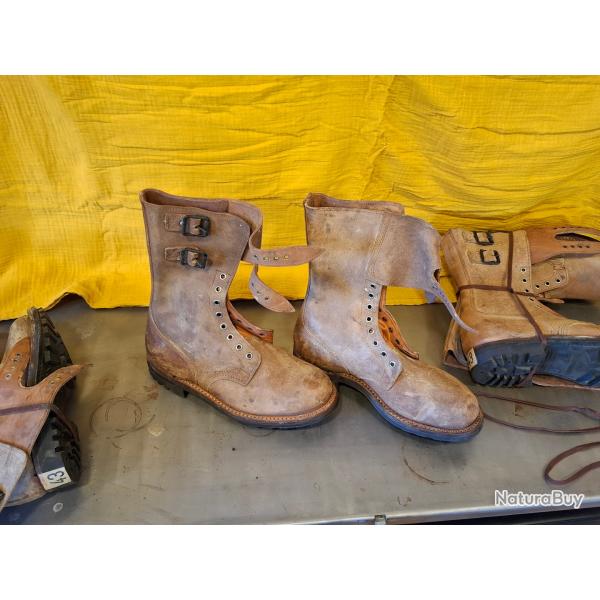 Bottes militaires BMJA Mle 61 rangers