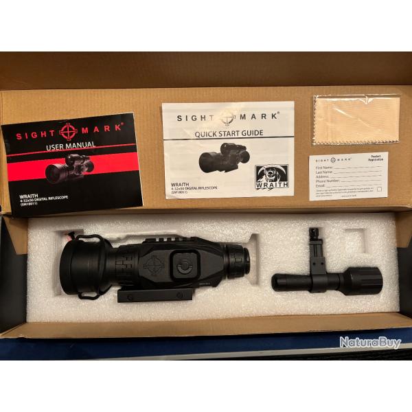 Lunette infrarouge SIGHT MARK Wraith HD 4-32x50