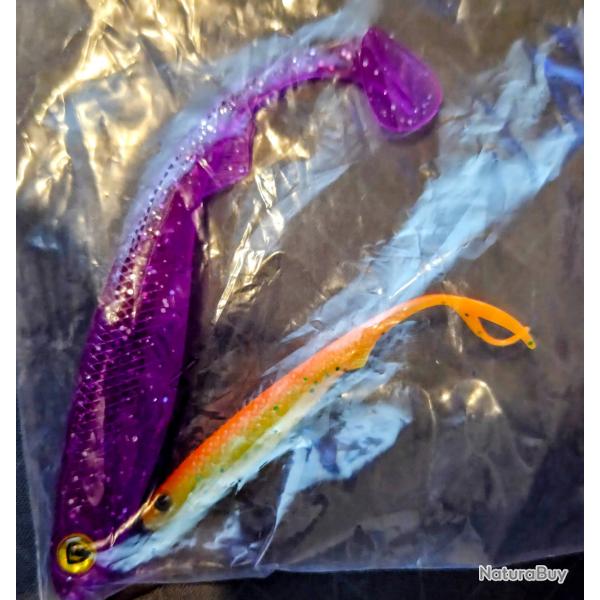 leurre souple fox rage slick shad