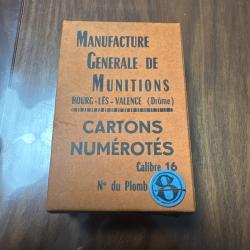 Cartons num&eacute;rot&eacute;s