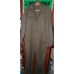 COMBINAISON DE L'ARMEE FRANCAISE POUR LE TRAVAIL EN ATELIER ,  TAILLE 108 L  LONGUEUR TOTALE 150 CM