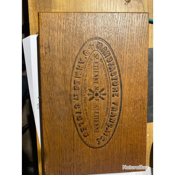 boite MANUFRANCE pour fabrication cartouches