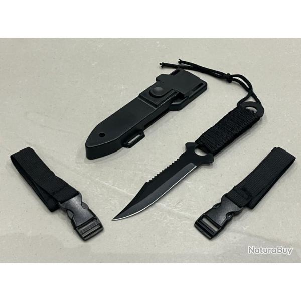 Couteau de combat �tui ABS ench�re
