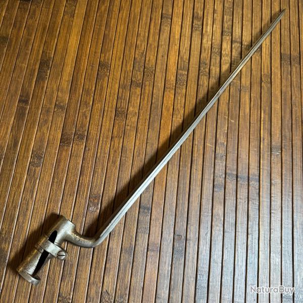 RARE BAIONNETTE A DOUILLE AUTRICHIENNE 1854 LORENZ