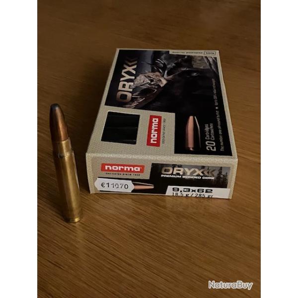 NORMA ORYX 18.5 G 9.3X62