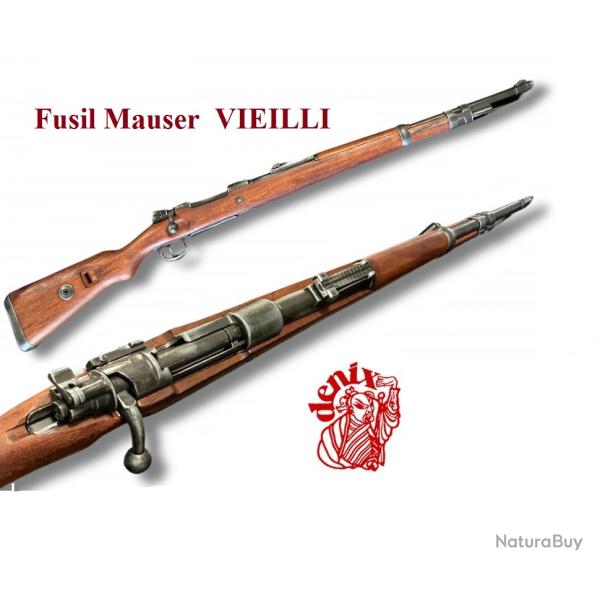 R�plique FUSIL  MAUSER  K98  VIEILLI