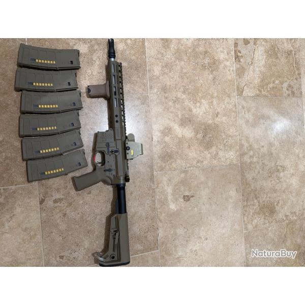 M4 G101 NOVESKE Tan Double EagleGBBR MK68 Custom