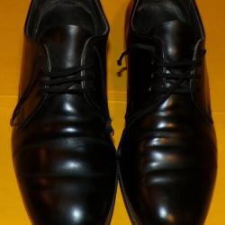 PAIRE DE CHAUSSURES DE SORTIES DE L'ARMEE FRANCAISE, POINTURE 42 FABRICATION WOOD MILNE ,   ETAT OCC