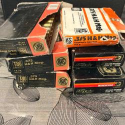 Vend lot 100 balles 375 H&H