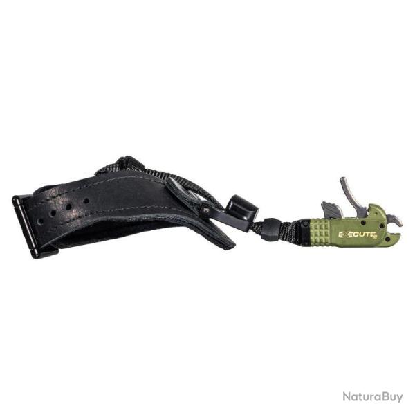 TRU BALL - D�cocheur ECECUTE V2 CK CINCH L BLACK LEATHER BUCKLE / EVERGREEN CERAKOTE