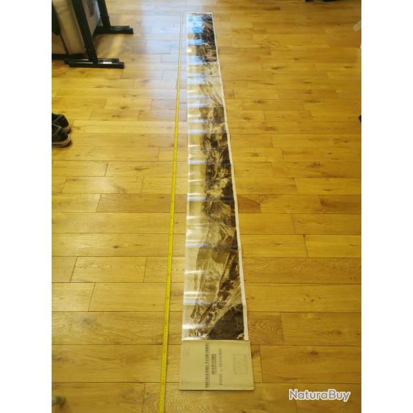 Photographie panoramique argentique - observatoire : pointe de Ressachau