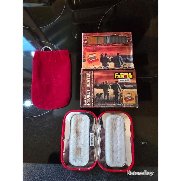 Chaufferette avec 12 combustible