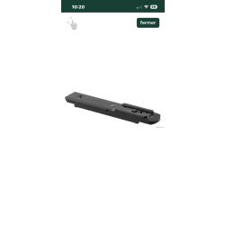 Adaptateur pour embase denlter nomad browning pour aimpoint micro h1 h2 ou holosson