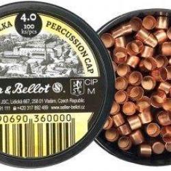 Amorces poudre noire Sellier & Bellot / 100