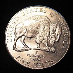 U.S.A pi&eacute;ce de 5 five cents liberty 2005 ttb+