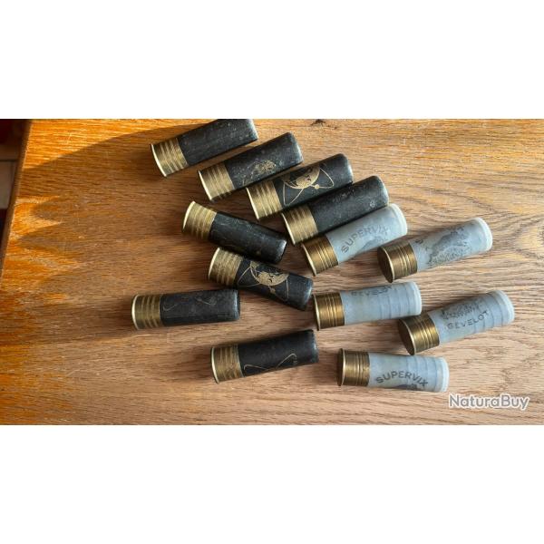 chevrotines 5 cartouches 21 grains et 8 cartouches 9 grains