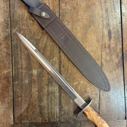 Dague Lame 33 cm Manche Olivier JEANNOT