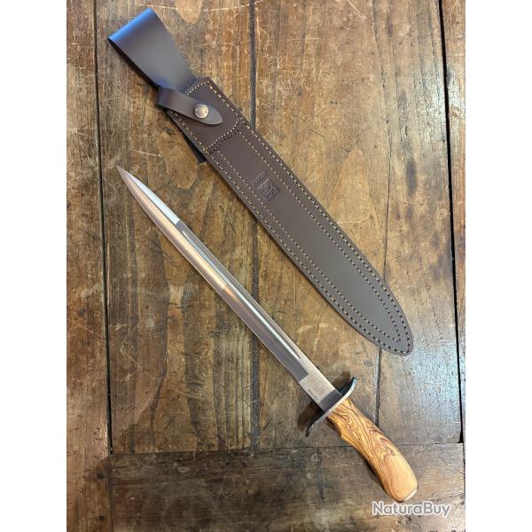 Dague Lame 33 cm Manche Olivier JEANNOT