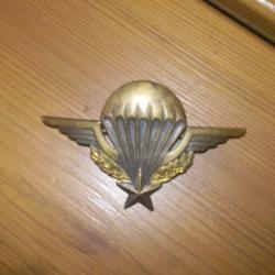 brevet parachutiste num&eacute;rot&eacute;