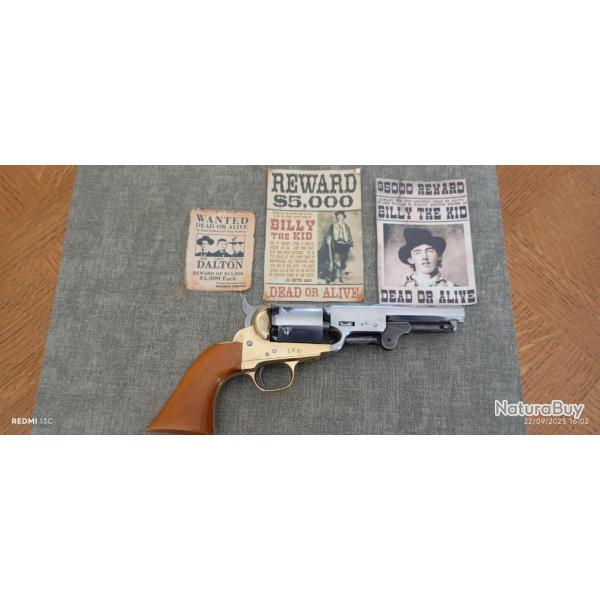 REVOLVER REBNORD SHERIFF CAL 36 TRES BON ETAT.