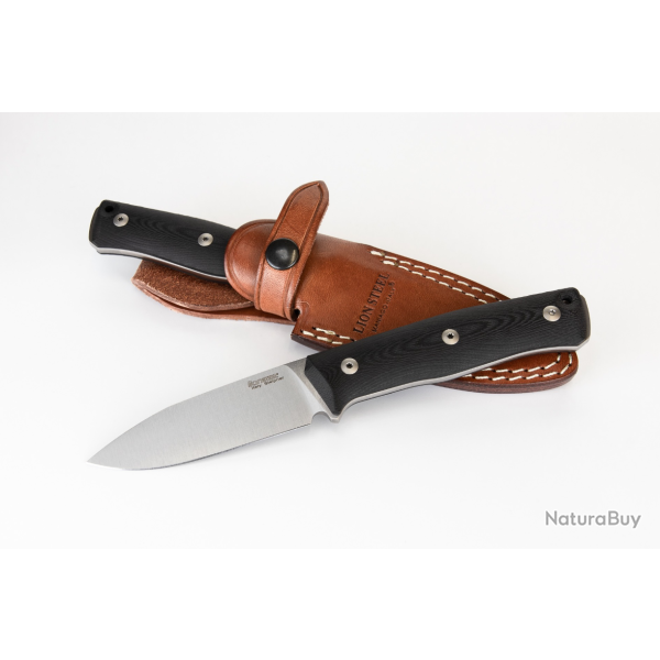 Couteau pliant LionSteel G10 lame inox manche G10 EDC  Ref : B35 GBK