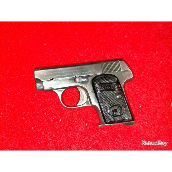 UNIQUE MOD: 10 CAL. 6.35 BROWNING (25ACP) EN TRES BON ETAT